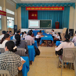 Trường Tiểu học Nguyễn Thị Tư thực hiện Chuyên đề cấp Huyện: " Vận dụng hiệu quả giáo dục STEM vào môn toán lớp 3 theo chương trình giáo dục phổ thông 2018".