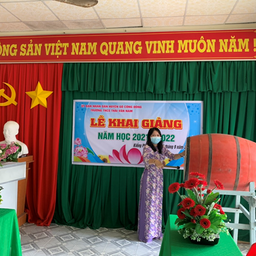 Ngành Giáo dục huyện Gò Công Đông khai giảng năm học mới